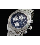 Breitling Chronomat Evolution Swiss 7750 Mens Automatic Blue Dial