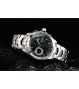 Tag Heuer Link Swiss 7750 Mens Automatic Black Dial