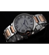 Cartier Ballon Bleu 42MM Swiss Automatic Mens Gold Midlink  L04