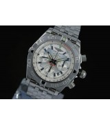 Breitling Chronomat B01 Swiss 7750 Mens Automatic White Dial