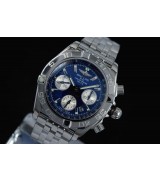 Breitling Chronomat B01Swiss 7750 Mens Automatic Blue Dial