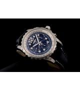 Breitling 1884 Swiss 7750 Mens Automatic Blue Dial