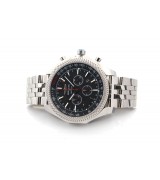 Breitling Bentley Swiss 7750 Mens Automatic Black Dial Stainless Steel