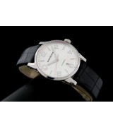 Montblanc Swiss 2824 Mens Automatic White Dial Numeral Markers
