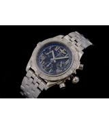Breitling Chronomat B01Swiss 7750 Mens Automatic Blue Dial Roman Numeral Markers