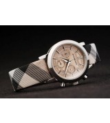 Replica  Replica Burberry Round Chrono Watch-bb5