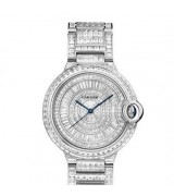 Cartier Ballon Bleu HPI00511 38mm Ladies Automatic Silver Swiss ETA 2824