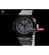 Hublot Big Bang Mens Automatic Stainless Steel Black 