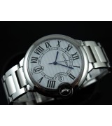 Cartier Ballon Bleu De Swiss Automatic Watch Stainless Steel 42mm
