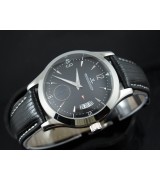 Jaeger LeCoultre Swiss 2824 Automatic Black Dial 