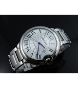 Cartier Ballon Bleu 42MM Swiss Automatic Mens Steel L02