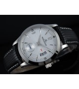 Jaeger LeCoultre Swiss 2824 Automatic White Dial 