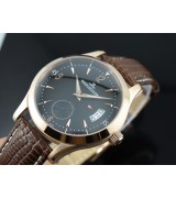 Jaeger LeCoultre Swiss 2824 Automatic Black Dial Rose Gold