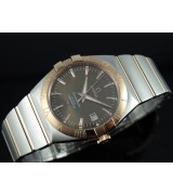 Omega Constellation Chronometer Swiss 2836-2 Ladies Automatic Rose Gold
