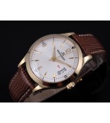 Jaeger LeCoultre Swiss 2824 Automatic White Dial Rose Gold