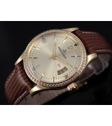 Jaeger LeCoultre Swiss 2824 Automatic Rose Gold Dial 