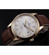 Jaeger LeCoultre Swiss 2824 Automatic White Dial Rose Gold