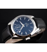 Omega Seamaster Swiss 2824 Mens Automatic Blue Dial Sub-Dial Triangle Markers