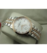 Vacheron Constantin Patrimony Diamond Marker Swiss 2824 Automatic Rose Gold-White