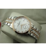 Vacheron Constantin Patrimony Diamond Marker Swiss 2824 Automatic Rose Gold-White