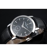 Vacheron Constantin Patrimony Swiss 2824 Automatic Black Dial Sub-Dial Stick Markers