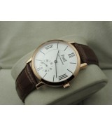 Piaget Altiplano Swiss 2824 Automatic Rose Gold White Dial