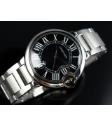 Cartier Ballon Bleu De Swiss 2671 Automatic Black Dial Roman Numeral Markers