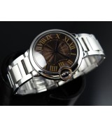 Cartier Ballon Bleu De Swiss 2671 Automatic Black Dial Roman Numeral Markers