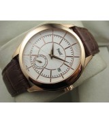 Piaget Altiplano Swiss 2824 Automatic Rose Gold-White Dial