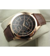 Piaget Altiplano Swiss 2824 Automatic Rose Gold-Black Dial