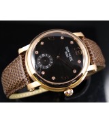 Patek Philippe Grand Complications Swiss 2824 Ladies Automatic Black Dial Rose Gold