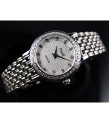 Piaget Dancer Swiss 2824 Quartz White Dial Diamond Markers