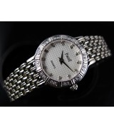 Piaget Dancer Swiss 2824 Quartz White Dial Diamond Markers