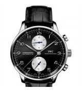 IWC Portuguese IW371404Mens Automatic Black Swiss ETA 2824