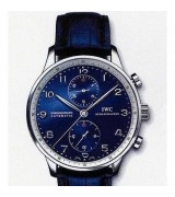 IWC Portuguese IW371432 Mens Automatic Blue Swiss Chronograph