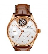 IWC Portuguese IW504202 Mens Automatic Silver White Swiss ETA 2824