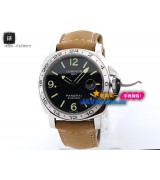 Panerai PAM 00029 Luminor GMT Mens Automatic Stainless Steel Black Swiss 7750