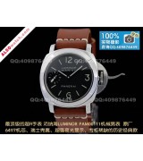 Panerai PAM 00111 Luminor Marina Mens Automatic Cowhide Leather Strap