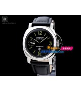 Panerai PAM 00005 Luminor Marina Mens Automatic Black Leather Strap Swiss 7750