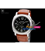 Panerai PAM 00005 Luminor Marina Mens Automatic Stainless Steel Black Swiss 7750