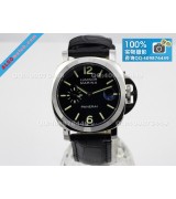 Panerai PAM 00104 Luminor Marina Mens Automatic Stainless Steel Black Swiss 7750