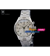 Tag Heuer Carrera Mens Automatic Stainless Steel White Swiss ETA 7750