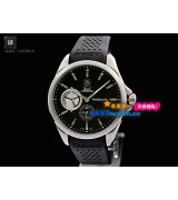 Tag Heuer Carrera Mens Automatic Stainless Steel Black Swiss ETA 7750 Rubber Strap