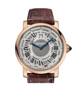 Cartier Rotonde W1580001 Mens Automatic Grey Swiss ETA 2824