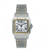 Cartier Santos W20058C4 Mens Quartz White Swiss ETA Quartz