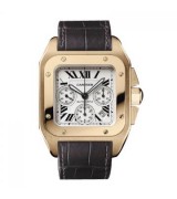  Cartier Santos W20131Y1 Mens Automatic Silver Swiss ETA 2824