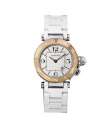 Cartier Pasha W3140001 Ladies Quartz Silver Swiss ETA Quartz 