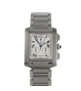 Cartier TANK W51024Q3 Ladies Quartz White Swiss ETA Quartz