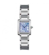 Cartier TANK W51034Q3 Ladies Quartz Blue Swiss ETA Quartz