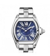  Cartier W62048V3 Mens Automatic Blue Swiss ETA 2824